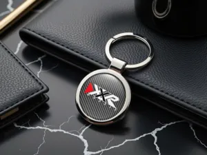 XXR Porte-clés Femme Acier Inox Minimaliste